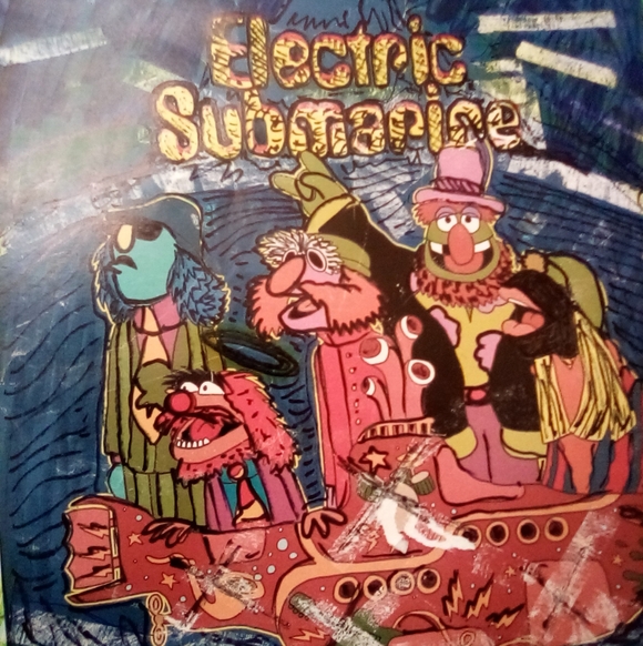 🎨Electric Submarine Mixed Media Art🖼 - Picture 4 of 7